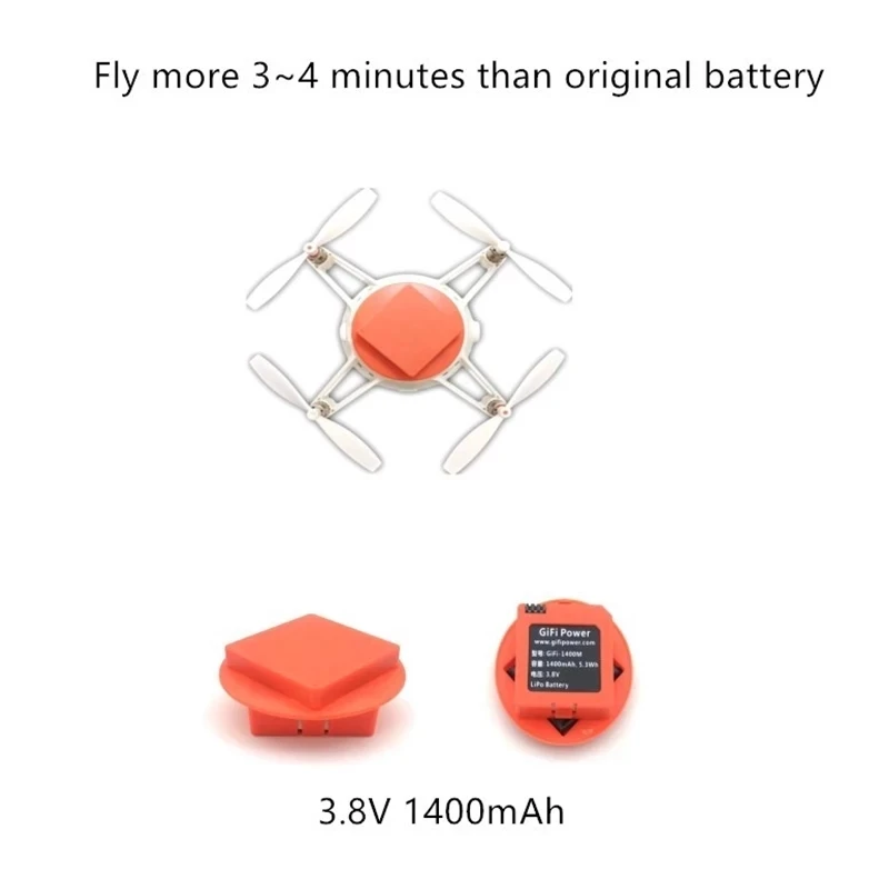 Batterie 1400mAh pour Drone Xiaomi Mitu - Lot de 2