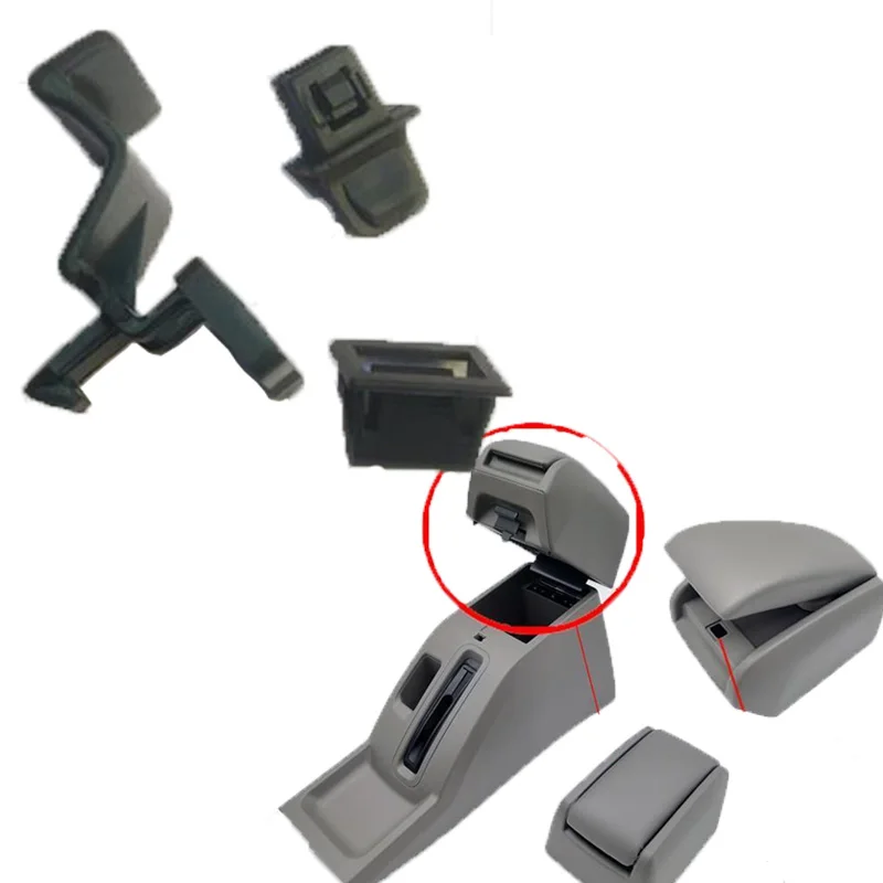 Central Armrest Box Upper Cover Clip Armrest Box Cover Buckle Repair Kit For GREAT WALL Wingle 3 Wingle 5 6