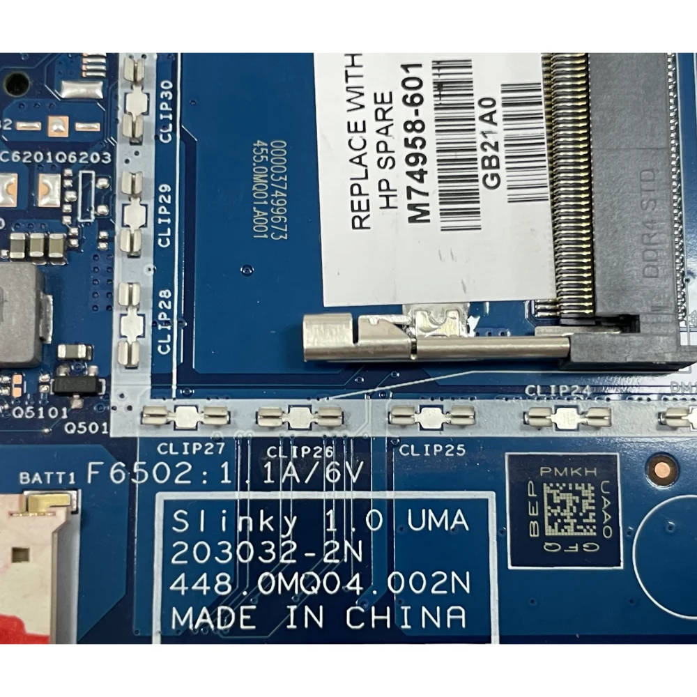 hp M.2 SSD＋2.0TB Win11 Office i5 32GBメモリ 203032-2N For HP X360 14-DY Motherboard CPU I5-1155G7 M74958-601