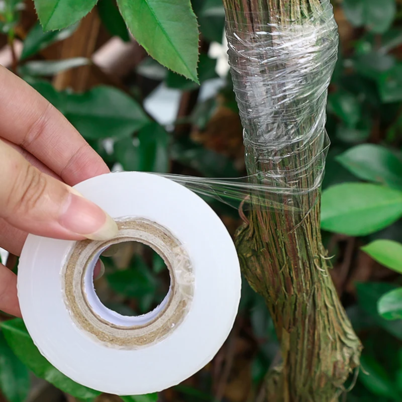 PEGraftingTapeFilmStretchableGardenGraftingPlantsRepairTapes