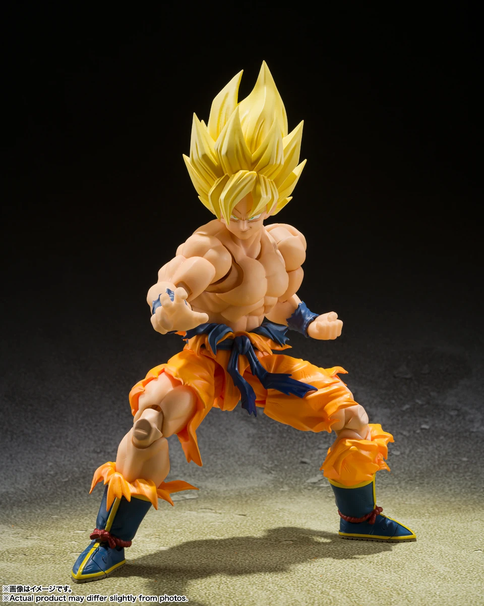 100% Dragon Ball SH Figuarts Shf Super Saiyan Son Goku 3.0