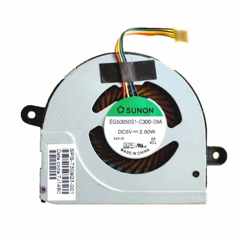 

Новый оригинальный ноутбук CPU вентилятор охлаждения для HP TouchSmart 11 11-E115NR E015dx 730903-001