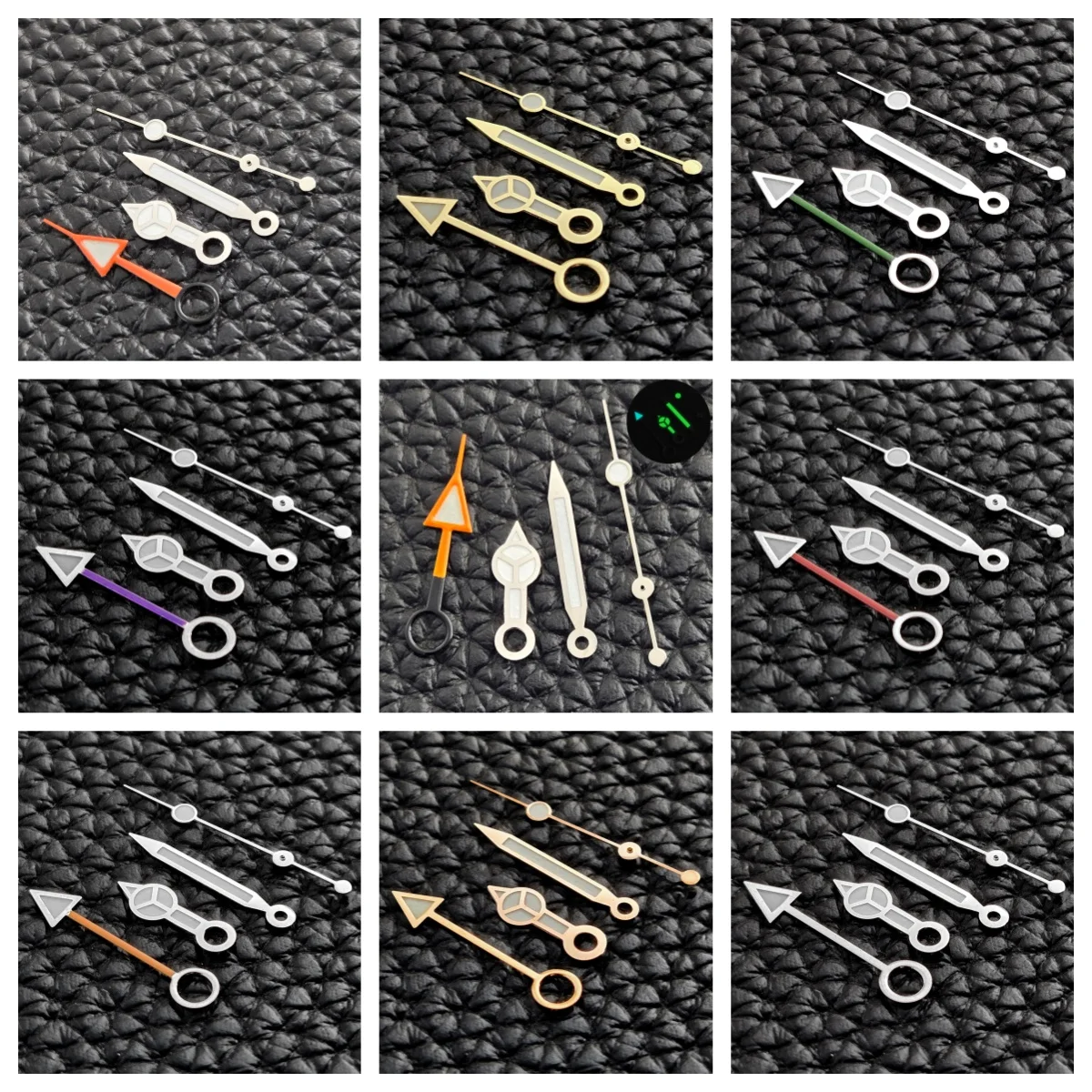 NH34 luminous GMT Watch Hands GMT Wristwatch Needle Watches Modified Accessories 4-pin