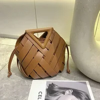 Trendy Vegan Leather Woven Tote Bag for Women Top Handle Purses and Handbags Fashionable Crossbody Shoulder Bag Tote Purses 2025 - Image 6