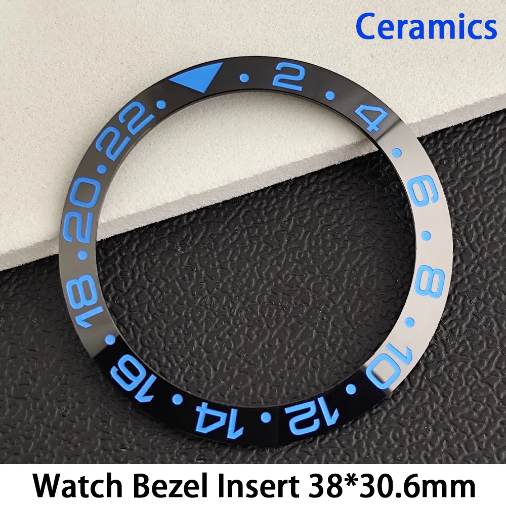 Premium 38mm Sloping Aluminum-Ceramic Bezel Insert