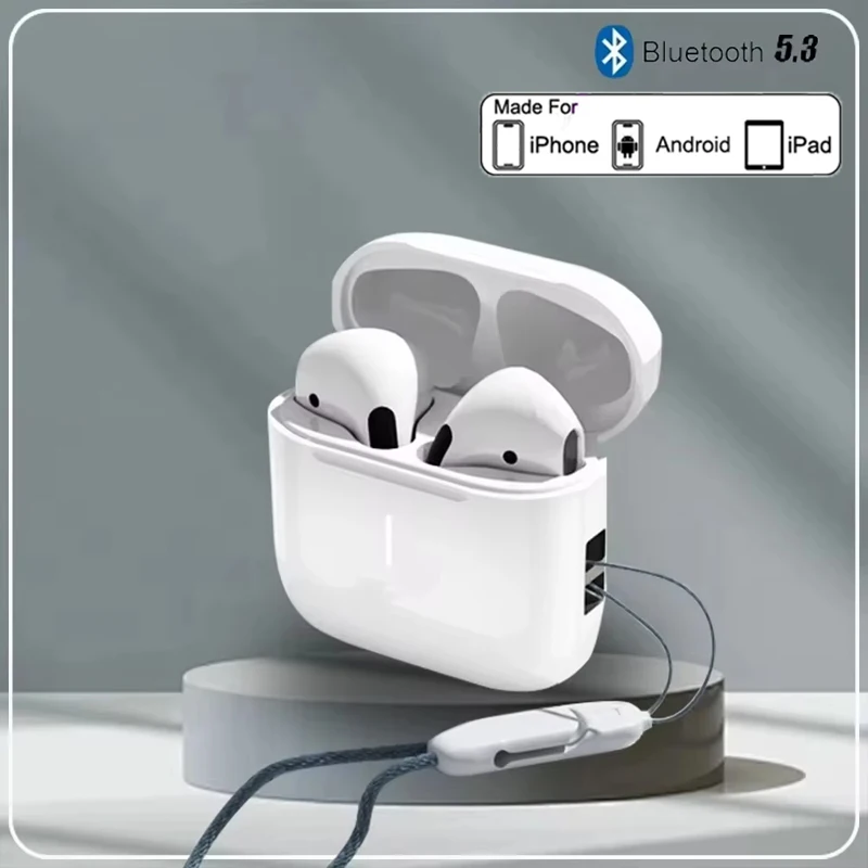 Wireless Bluetooth Earphone True Buds5 HIFI Stereo Sound Bluetooth5.3 Headphone Sport Earbuds With Mic For Android iOS Universal