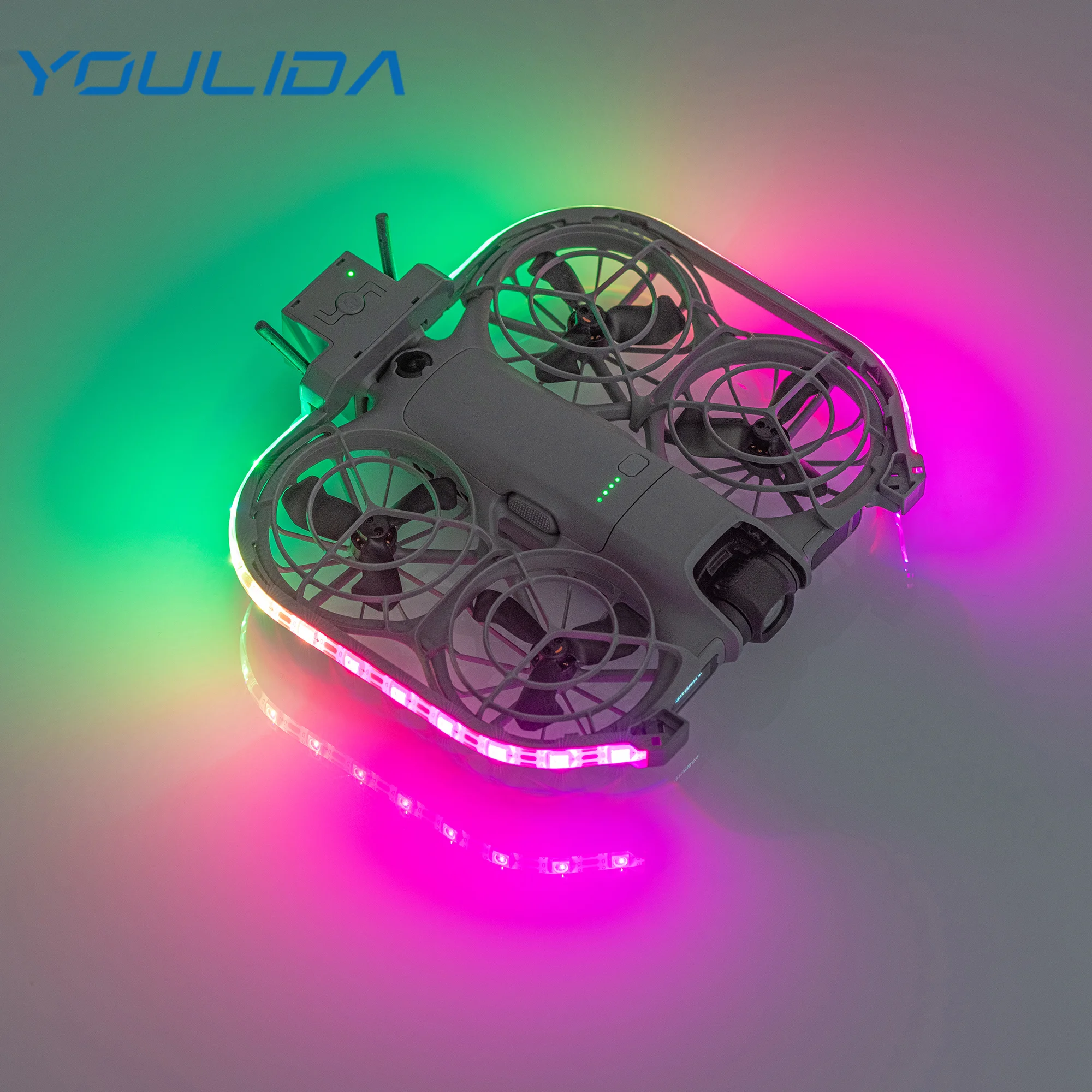 Bande LED DJI Neo 2 - Feu de nuit RGB rechargeable, accessoire drone