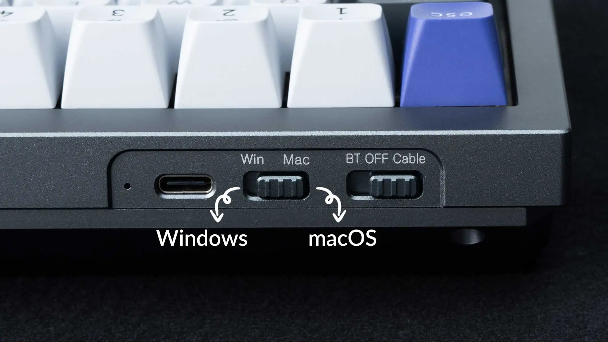 Keychron q2 pro knopf qmk komplett montierte drahtlose benutzer 
