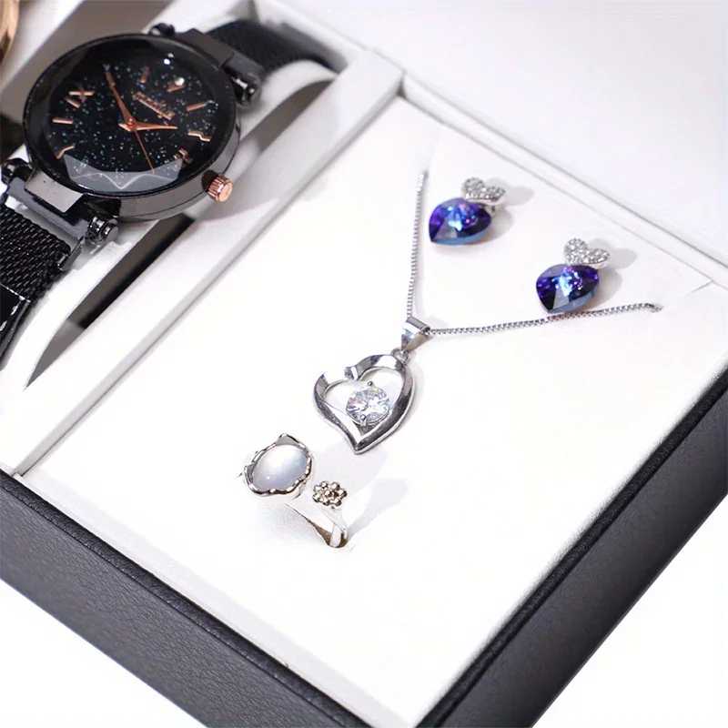 2 Slots Flip PU Leather Watch Packaging Box Necklace Pendant Bracelet Jewelry Watch Set Box 1pc