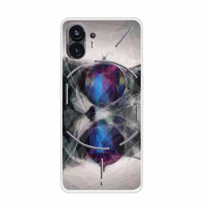 Clear Shockproof Soft TPU Silicone Phone Case - Fashionable Back Cover Design