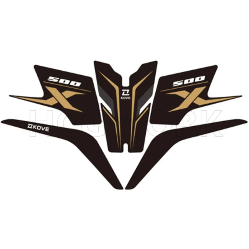 

Motorcycle Anti-skid Fuel Tank Stickers 525x / 500x