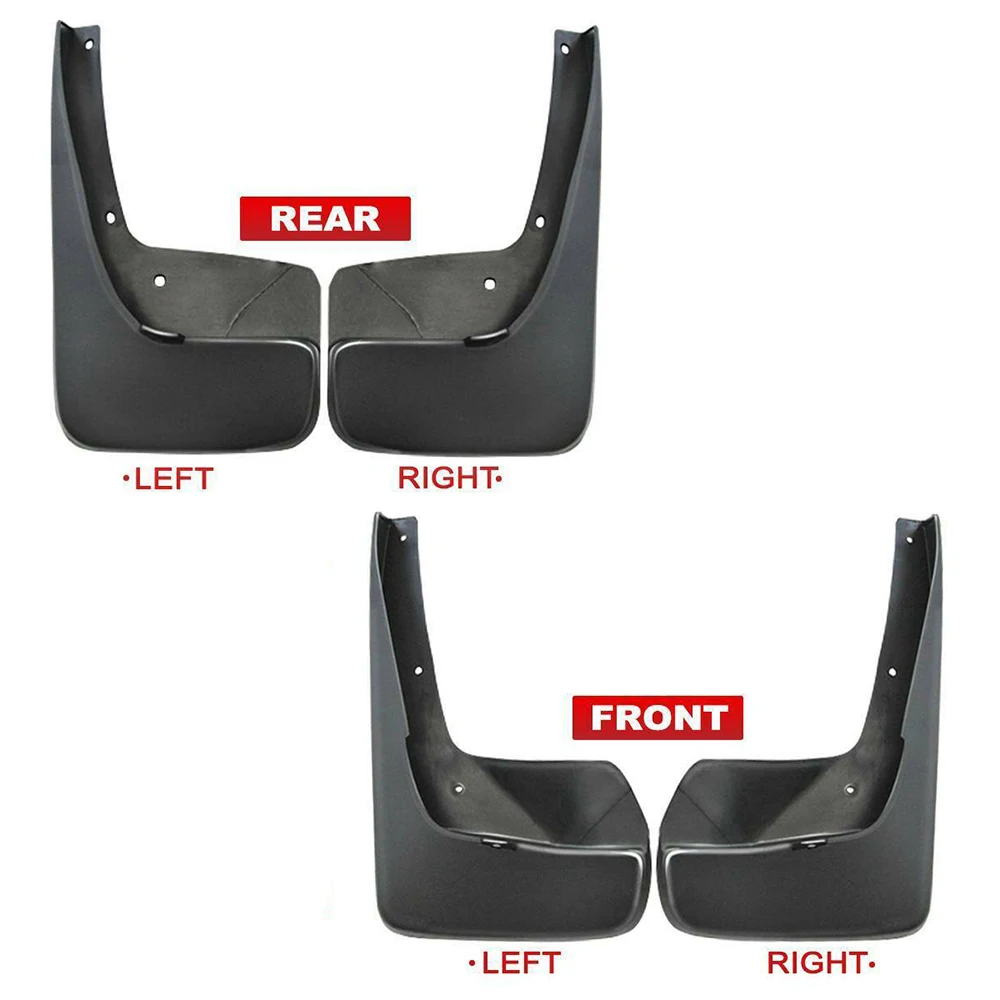 

4x Splash Guards Mud Flap Front Rear for Chrysler Dodge Town & Country 2011 2012 2013 2014 2015 2016 2017