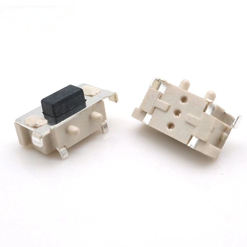 100Pcs Smt Muslimtal Tact Push Button Micro Switch Momentaneo