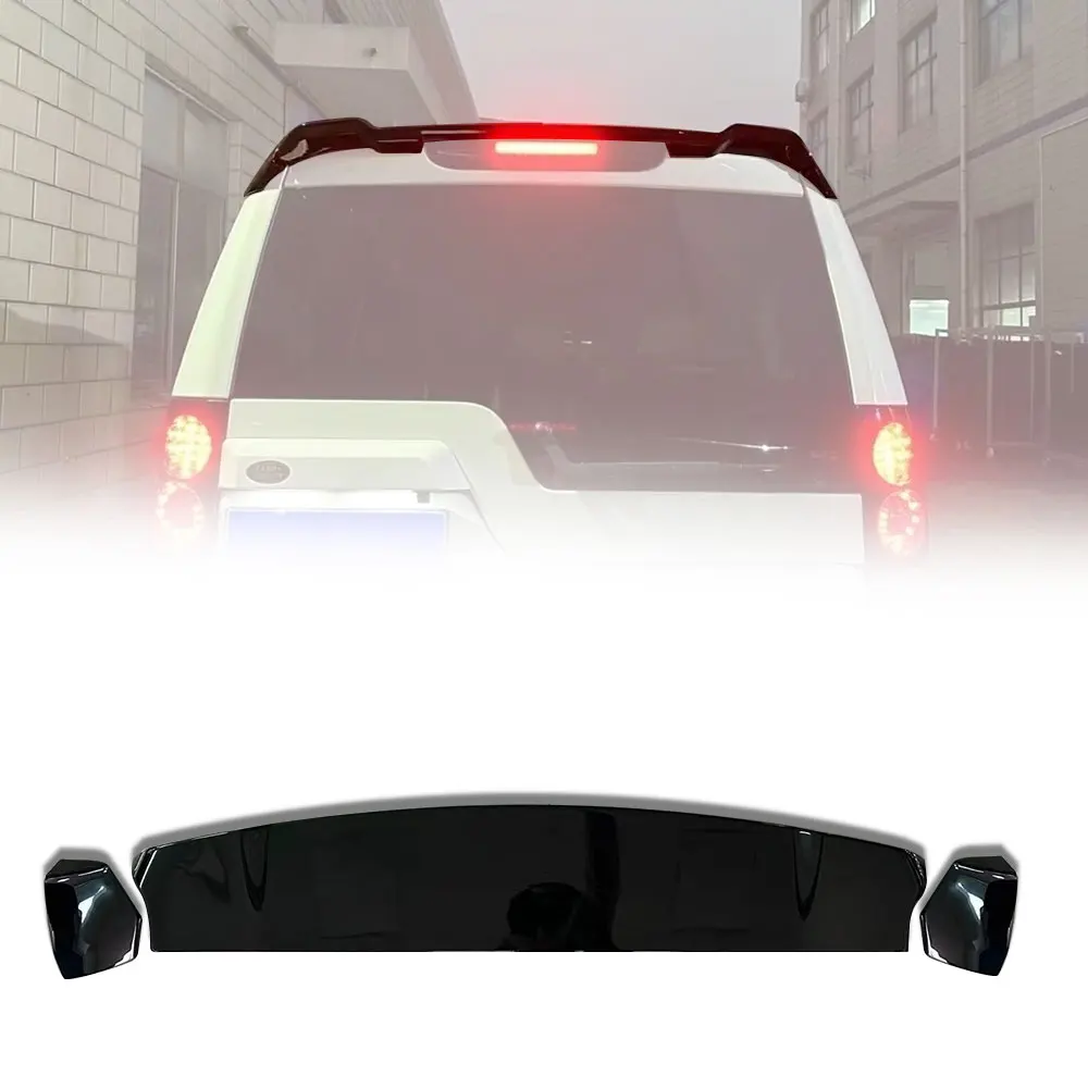 

ABS Black Rear Spoiler Wing Flap for Land Rover Discovery 2010-2016 Rear Trunk Spoiler Wing Durable