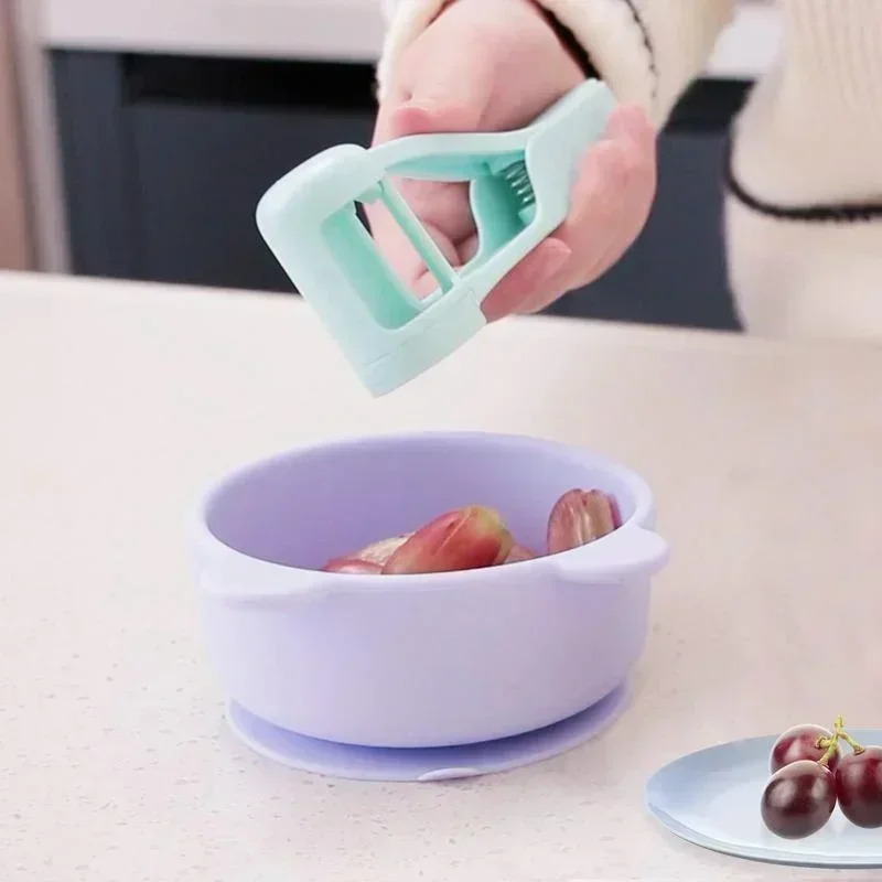 Tomato Slicer Cutter Grape Tools Cherry Fruit Salad Splitter vegetable slicer fruit slicer vegetable cutter food slicer For Toddlers Small Kitchen Accessories Cut Gadget for Baby