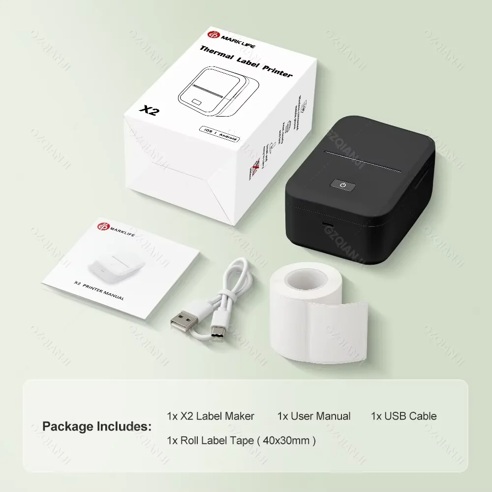 طابعة ملصقات الباركود والصور