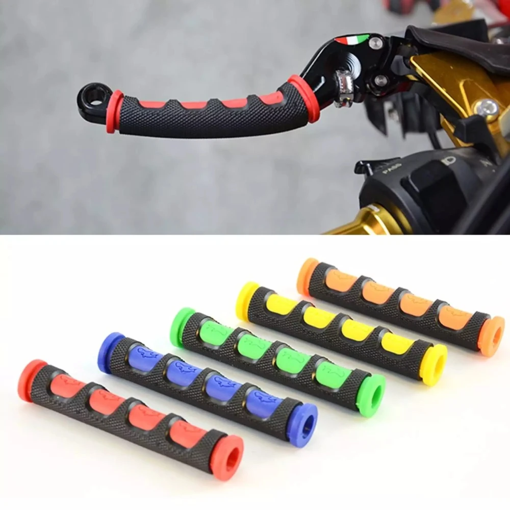 

1 Pair Universal Motorcycle Handle Guard Environmental Protection Rubber Motorcycle Brake Clutch Lever Cover Acesssories