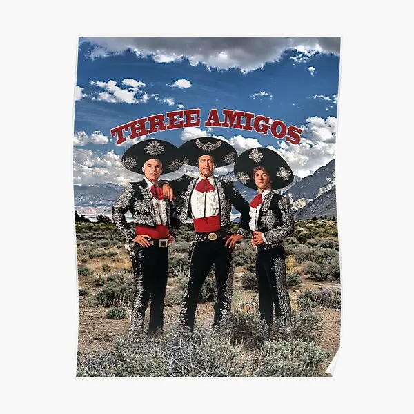 

Плакат с тремя друзьями, настенное украшение, винтажная современная картина, печать, Забавный Настенный декор, художественная комната, дом, без рамки