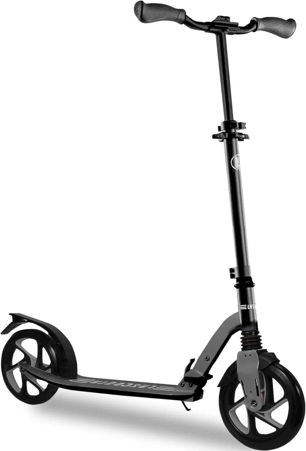 

Kick Scooter for Kids Ages 6+, Teens & Adults, Large 8" Sturdy Urethane Wheels. Adjustable Handlebar, Lightweight, Foldable