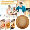 Air Fryer Paper Round Oil Proof Baking Paper Liners Disposable Cooking Paper Non-Stick Microwave Oven Pastry Papers Kitchen Tool 5