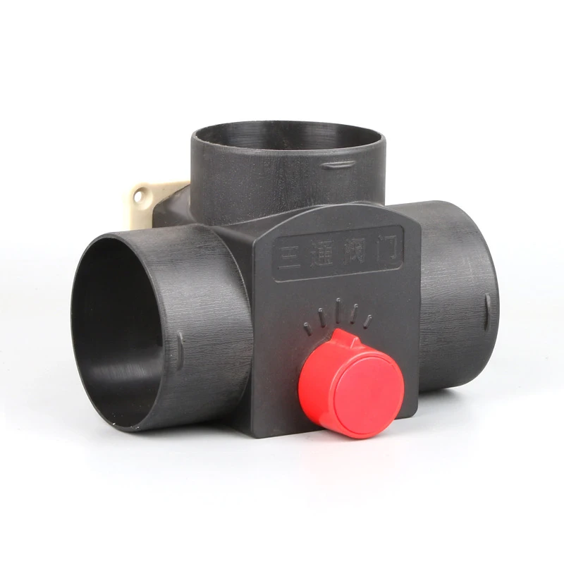 75mm T-Type Parking Heater Gate Dual Regulating Valve Air Vent Ducting Regulating For Eberspacher Webasto Accessories