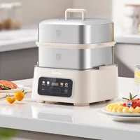 Electric Steamer Household Three-layer Cooking Integrated Pot Multifunctional Breakfast Machine Intelligent Reservation 1