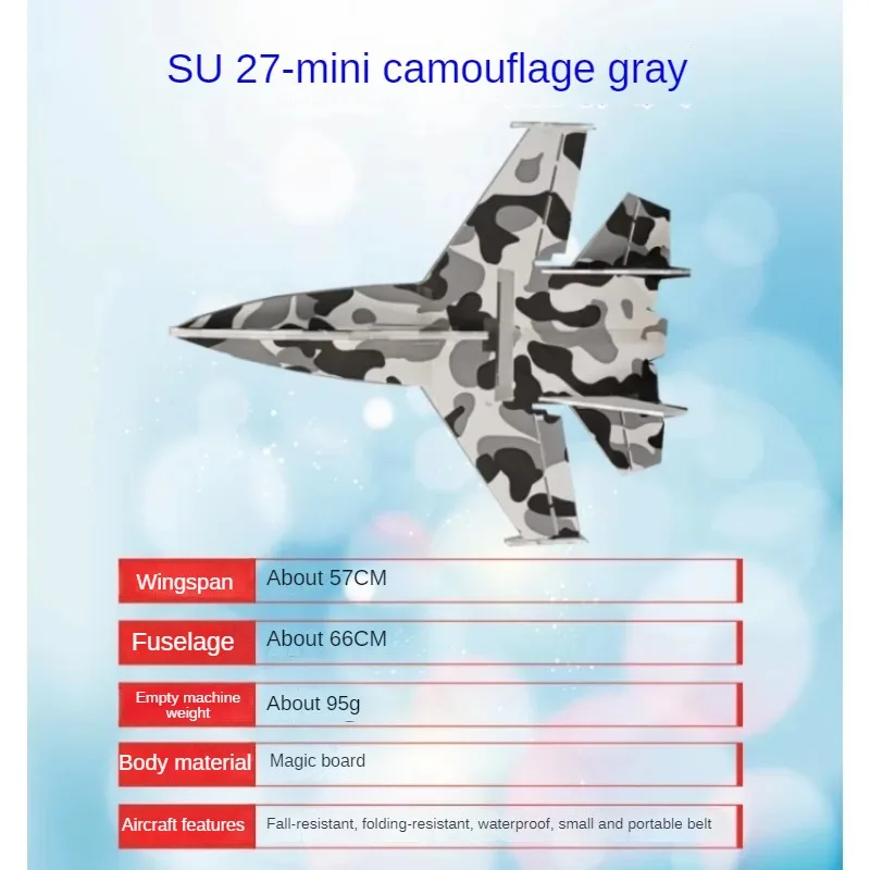 SU27 Mini RC Airplane Fixed Wing Glider with Magic Board for Amazing Tricks rc airplane 3