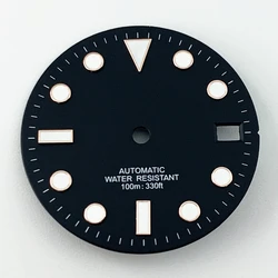 Sterile Luminous Multicolor Watch Dial for Movement Watch Accessories (Black Rose gold-1)