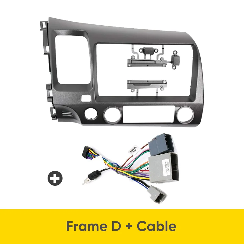 thumbnail image 1 of MAMSM para HONDA CIVIC 10 PULGADAS 2008 2009 2010 2011 2 Din Car DVD Radio Fascia auto audio Dash Kit Instalación Marco Embellecedor Bisel, 1 of 5