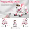 Intelligent Stunt Remote Control Robot Dog Toy, Programmable Robotic Puppy,Smart Interactive,Singing Dancing Following, Kid Gift 4