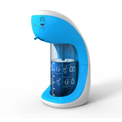 500ml Multifunctional Intelligent Soap Dispenser Automatic Foam Hand Washing Device Dual-use Smart Home Dolphin Design Sanitizer