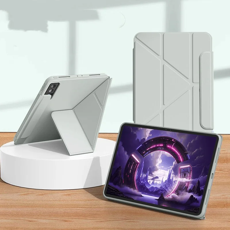 Multi-Folding Stand Protective TPU Tablet Case