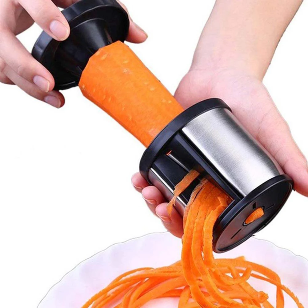 Description Picture 2 of itemVegetable Cutter Spiral Slicer Vegetable Noodle Machine Manual Rotary Cabbage Grinder Carrot Radish Shredded Slicer Spiral Type