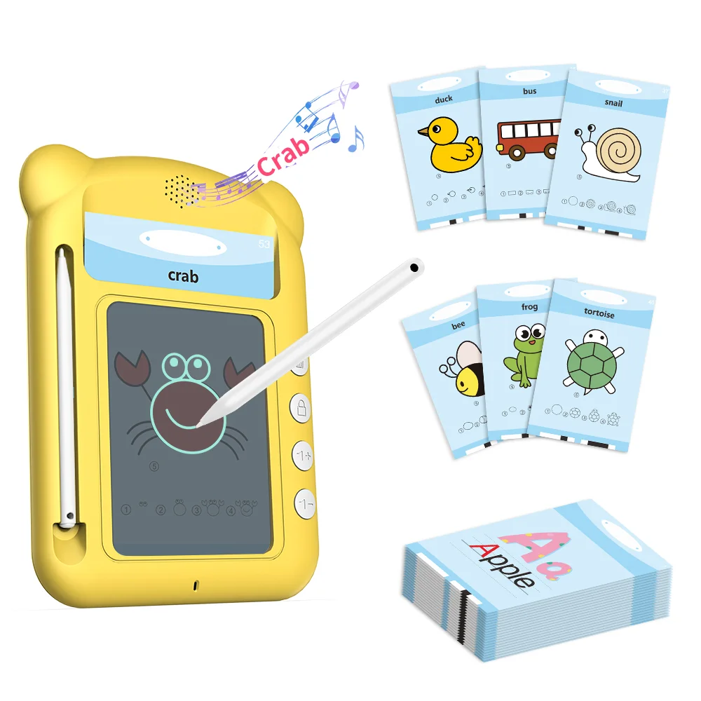 

2022 New Card Inserting Early Education Machine Can Draw Enlightenment Intelligent Language Learning Children's Toys And Gifts