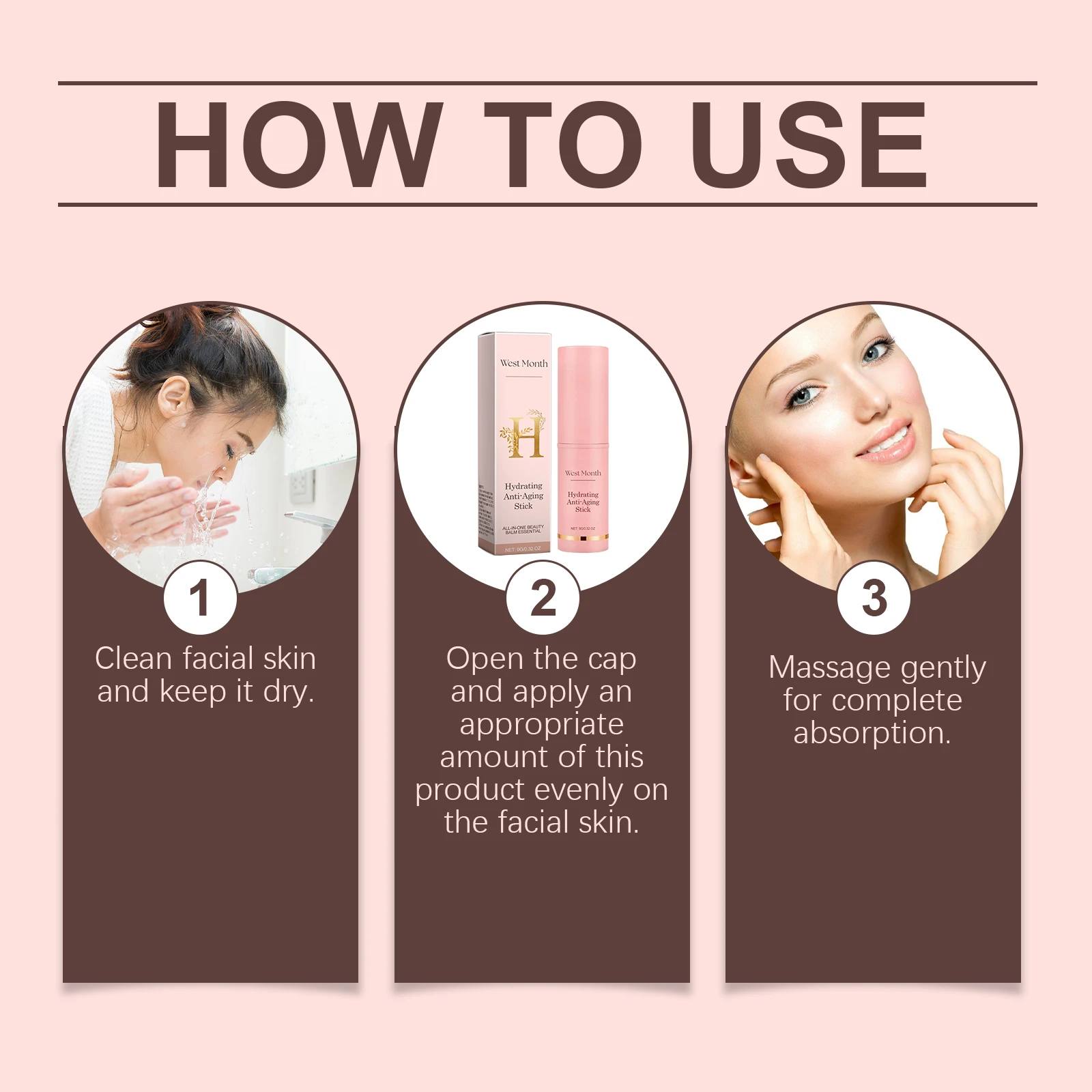 ترطيب متعدد بلسم عصا التجاعيد ترتد الكولاجين تحسين...