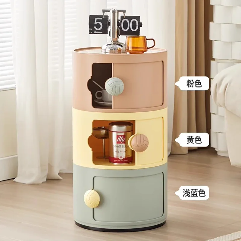 Children Kids Bedside Table Nightstands Night Tables Cabinet Drawer Storage Cute Scabeceros Infantiles Night Locker Furniture