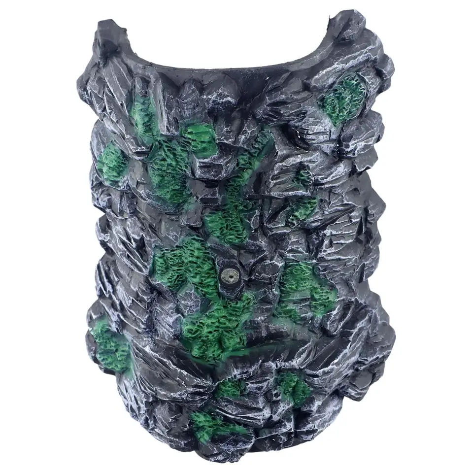 Tunnel Roccioso Simulato In Plastica Per Modellismo Ferroviario – 17.8x13.7x9.5 Cm - 3
