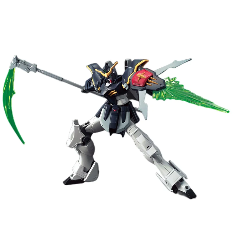 Original Bandai Anime Gundam Figure HG HGAC 239 1/144 XXXG-01D Gundam Deathscythe Animated TV Version Gundam W Assembled Model