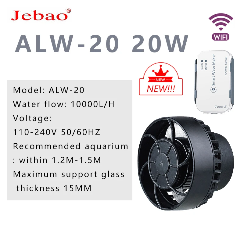 aquarium accessories Jebao Marine Coral Reef Aquarium Fish Tank SW-2 SW-4 SW-8 SW-15 MLW-5 10 20 30 ALW-5 10 20 Jecod Fish Tank Wave Maker Water Pump custom fish tank decorations Aquariums & Tanks