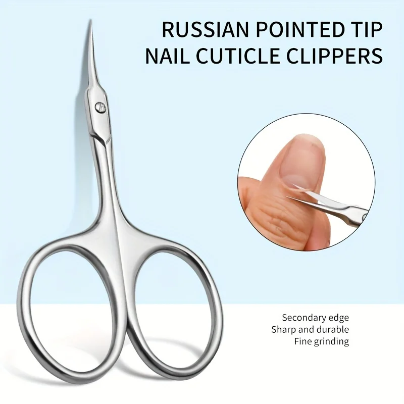 Nail Scissors Tools Beauty Scissors Eyebrow Scissors Russian Front Dead Skin Professional Dead Skin Scissors