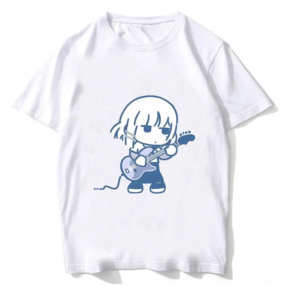 

Bocchi the Rock Hitori Bocchi High Quality Cotton EU size Tee designer Japanese men t shirt comic man clothes
