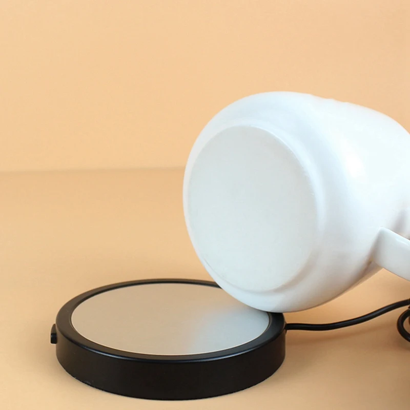 Top Deals USB Warmer Gadget Thin Cup-Pad Coffee Tea Drink USB Heater Tray Mug Pad Home Office Supplies