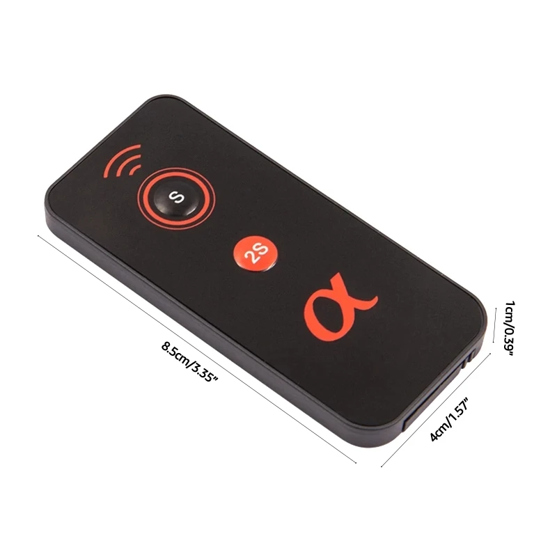 RC-S Control Wireless Camera Shutter Release Remote Control for Sony Alpha II A7R A7S A6000 A230 A330 A450 camera remote shutter button camera remote shutter release