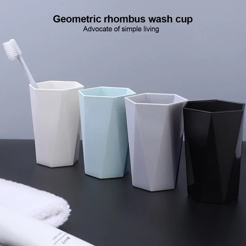 Bathroom Toothbrush Cup Wash Brush Cup Mouthwash Toothbrush Glass Couple Mugs Nordic Travel Set Bathroom Accessories 300ML
