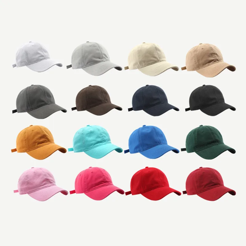 

Cotton Baseball Cap for Men and Women Fashion Solid Color Snapback Hat Summer Sun Cap Casual Dad Hats Unisex Bonnet