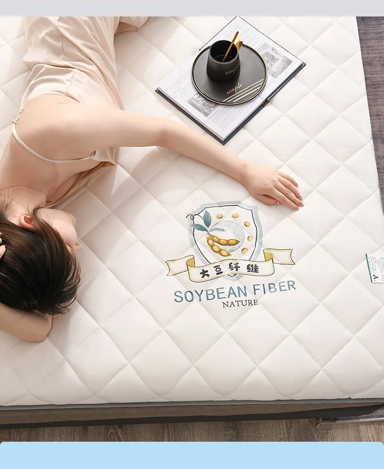 Description Picture 5 of itemType A soybean fiber mattress cushion household children's dormitory tatami rental single double folding mat