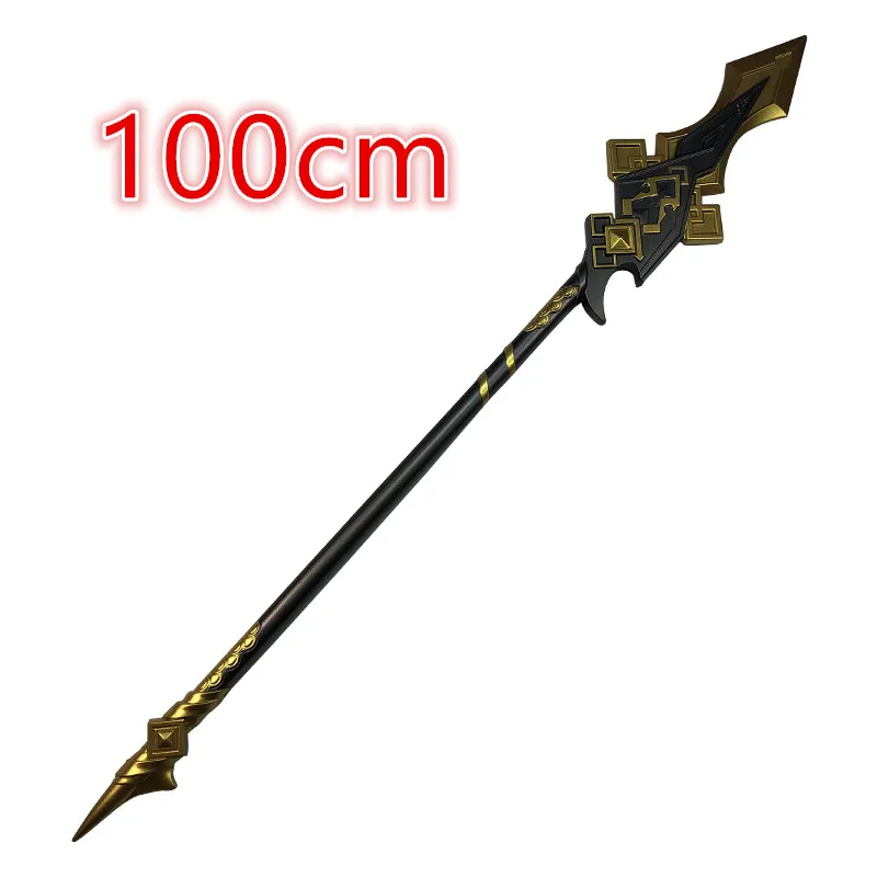 

Genshin Impact Sword Broken Rainbow Sword Engulfing Lightning Sword Cosplay Safety PU Model 100cm Weapon Sword Big