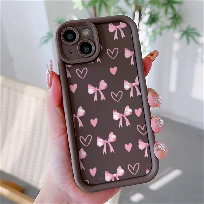 Stylish Bow Lip Print Phone Case