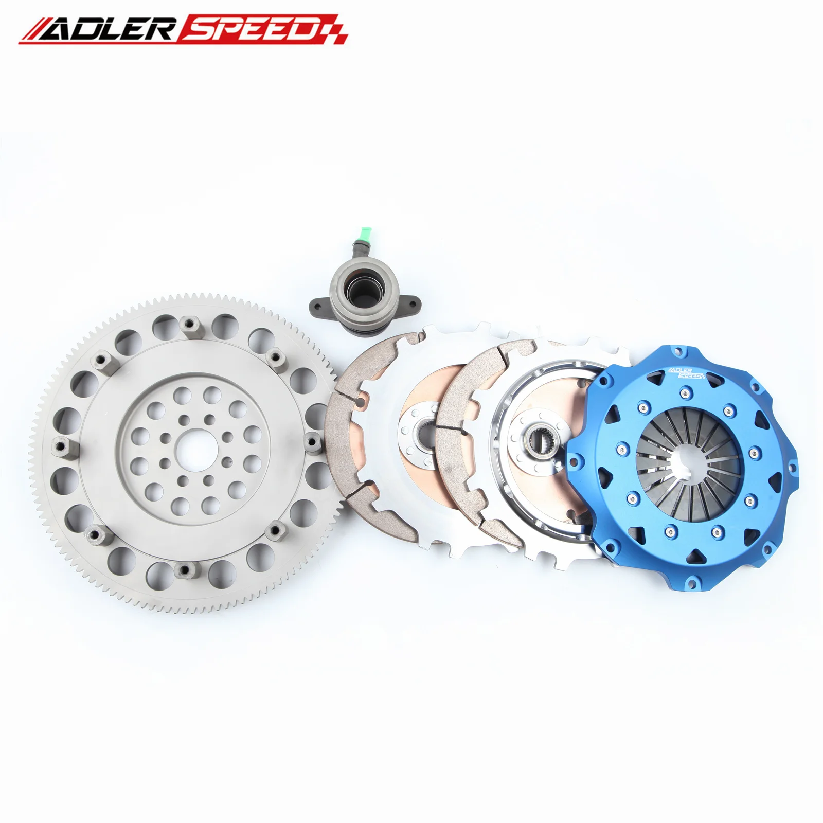 닛산 350Z 370Z 인피니티 Q60 G35 G37 VQ35HR VQ37VHR ADLERSPEED 215mm(8.5) 스프링 클러치/레이싱 클러치 트윈 디스크 클러치