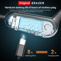 Original ERAZER XF22 Earphone Bluetooth 5.4 Sports Wireless Headphones Bone Conduction Headsets with Mic Neckband headphones - Image 6